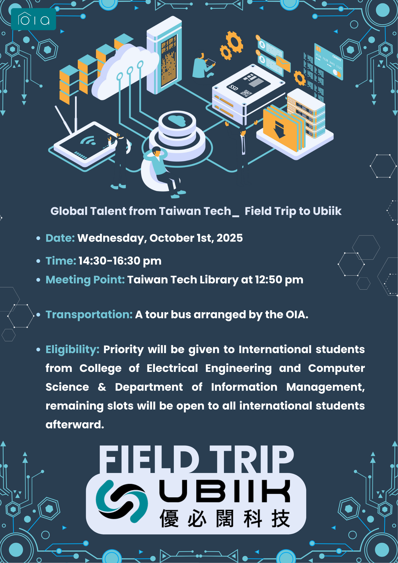 Global Talent from Taiwan Tech_  Field Trip to Ubiik